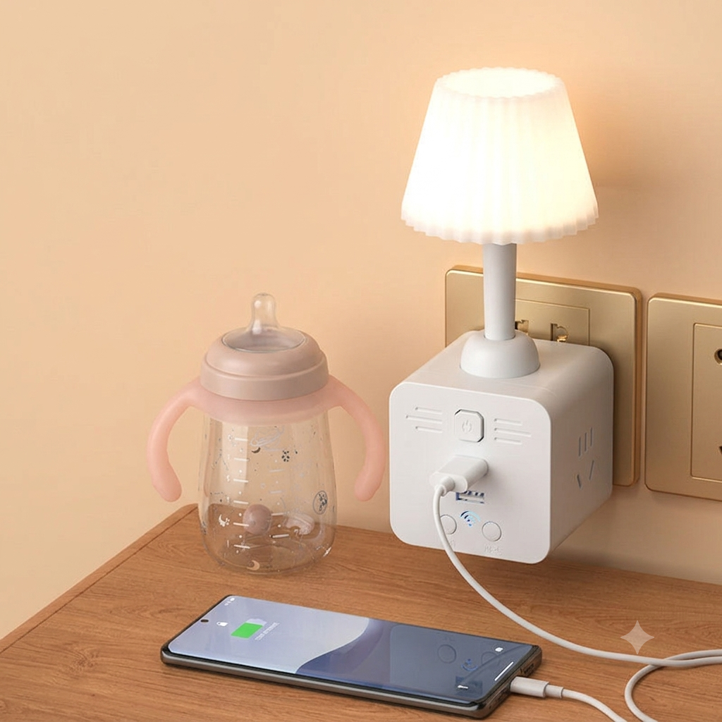 Lampada telecomandata multifunzione