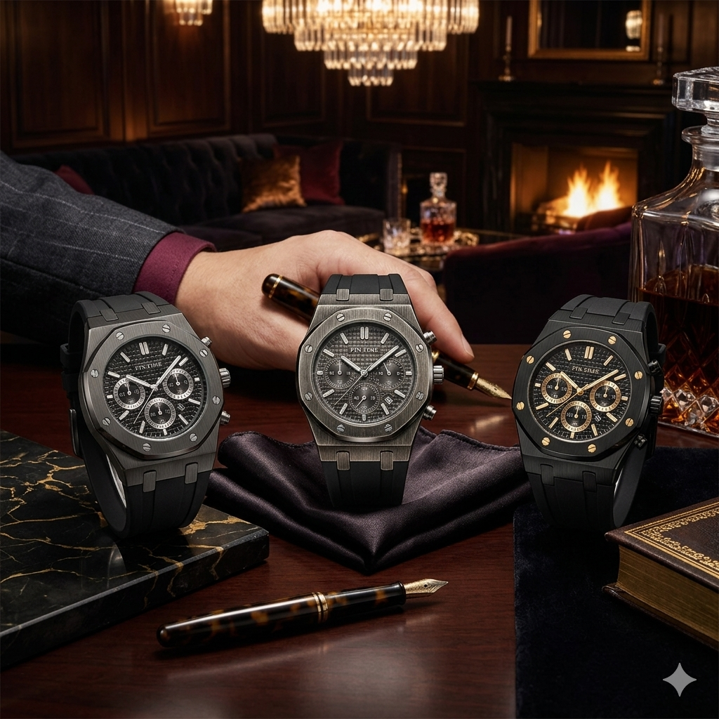 Orologio brillantinato casual