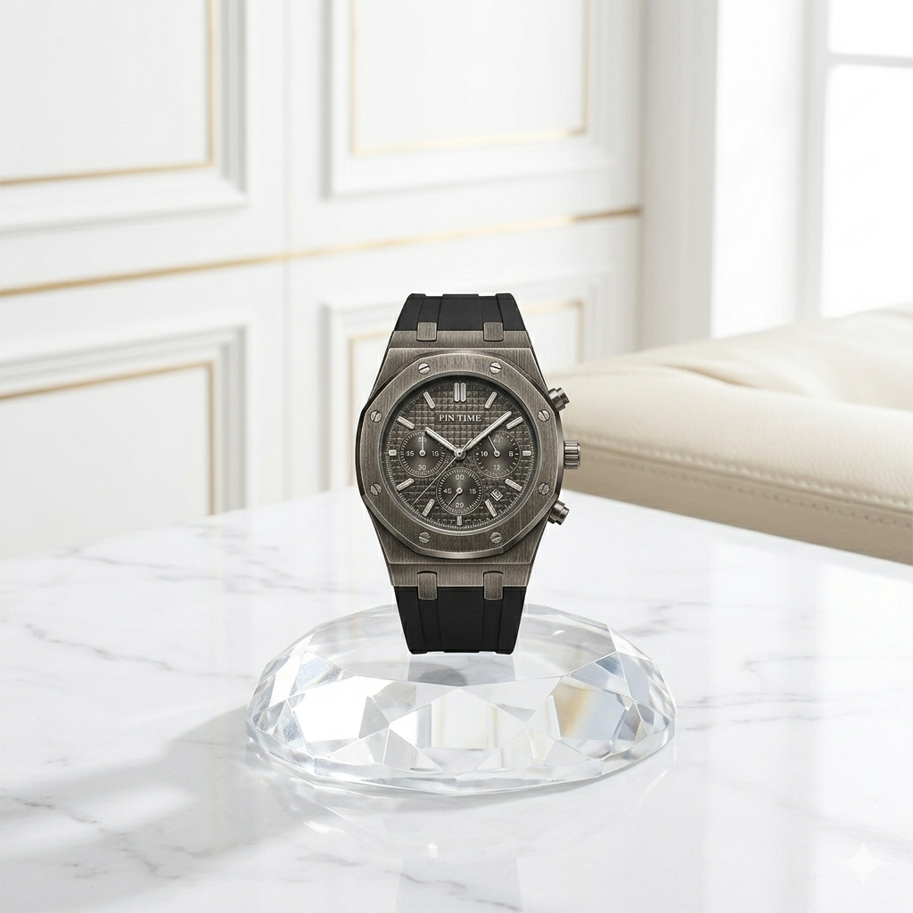 Orologio brillantinato casual