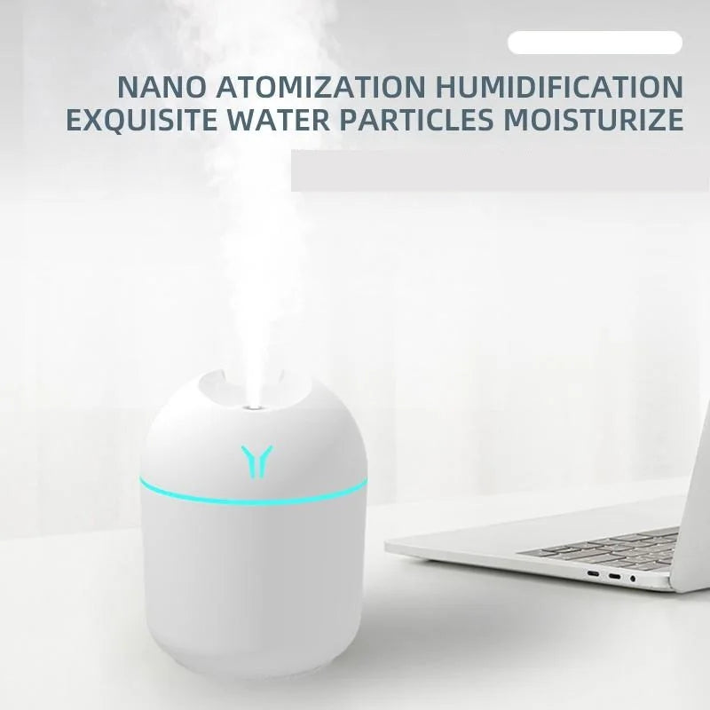 Umidificatore da 250ml rgb adatto per oli essenziali.
